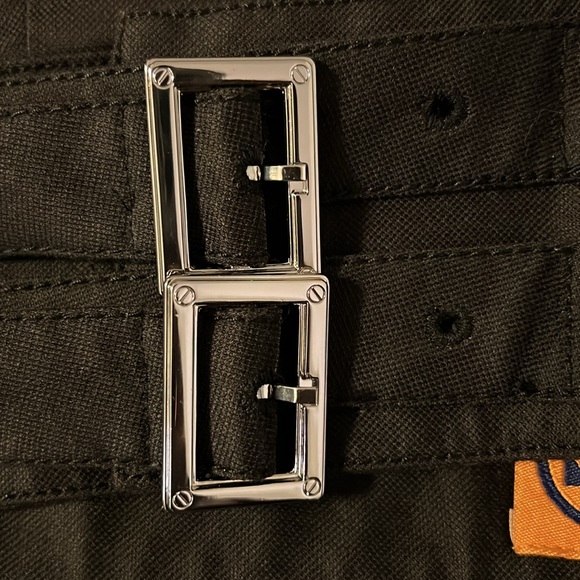 NWT Tory Burch Black Buckled Pants - Picture 3 of 5
